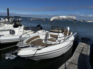 Bateau occasion console centrale Arcachon Ranieri Voyager 22